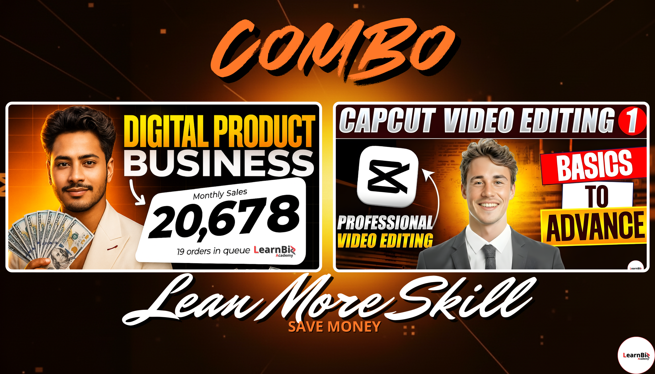 COMBO Course – Digital Product Business & Video Editing